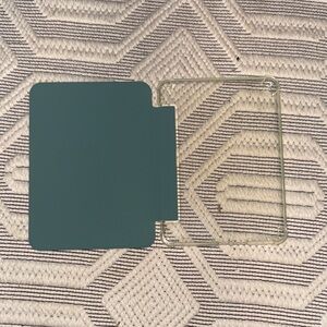 Kindle Paperwhite magnetic Teal Green with Clear back Case